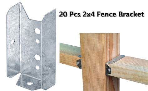 metal pole fence brackets|lowe's fence brackets 2x4.